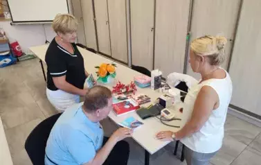 Zajęcia z pielęgniarką środowiskową i Nordic Walking