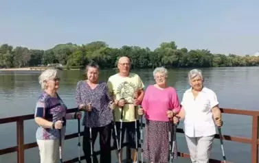 Zajęcia z pielęgniarką środowiskową i Nordic Walking