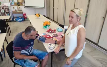 Zajęcia z pielęgniarką środowiskową i Nordic Walking