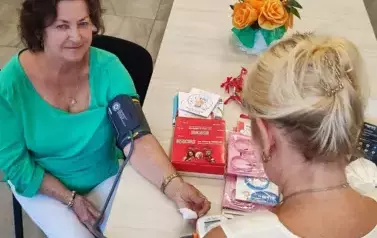 Zajęcia z pielęgniarką środowiskową i Nordic Walking