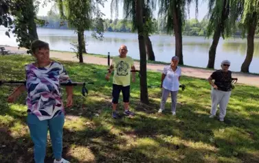 Zajęcia z pielęgniarką środowiskową i Nordic Walking